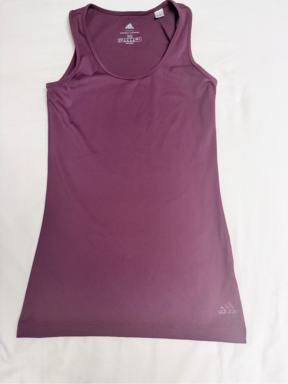 adidas Women's Plum Racerback Tank Top - Deep Mauve